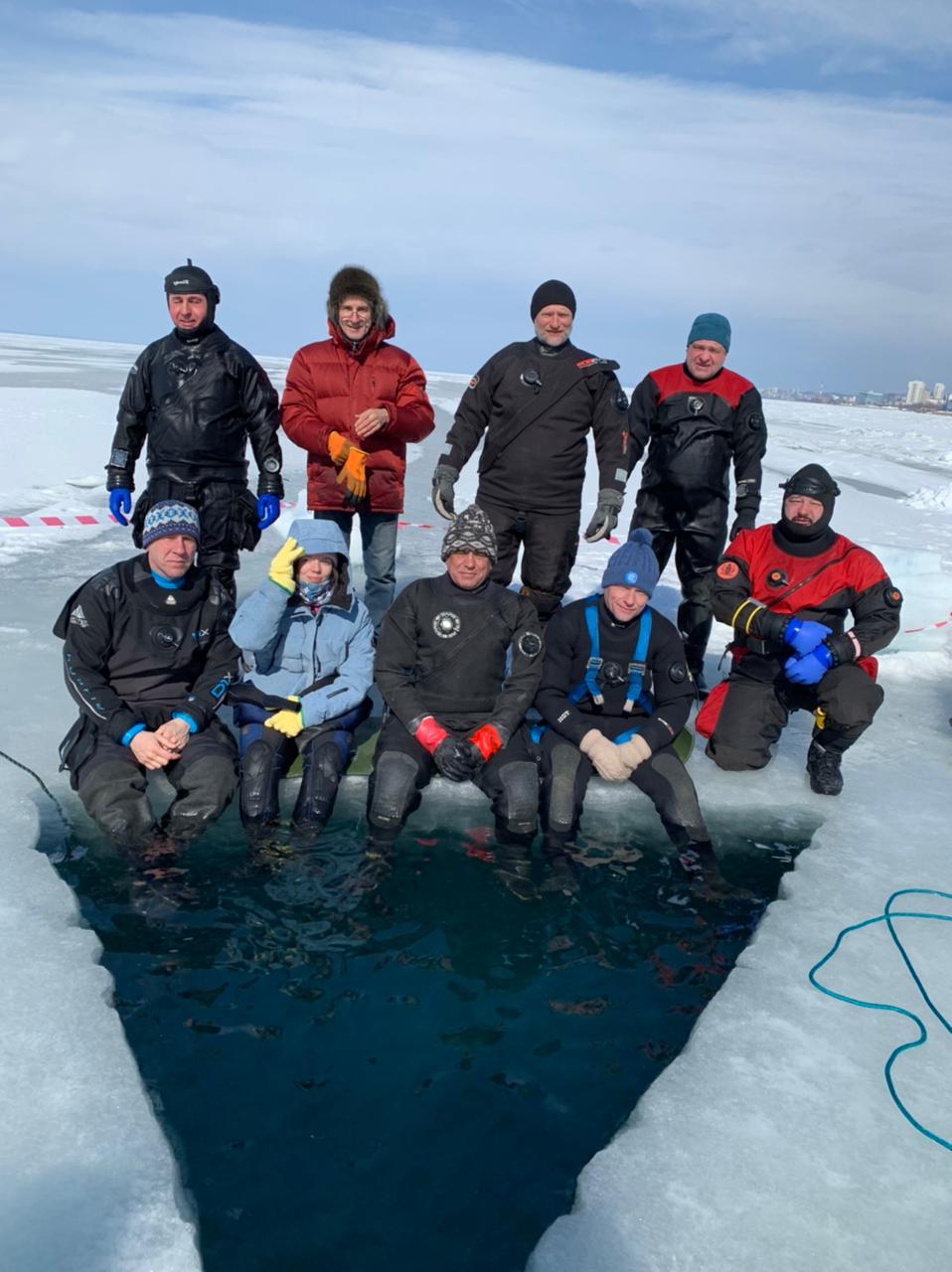 Набор в группу по курсу ICE DIVER